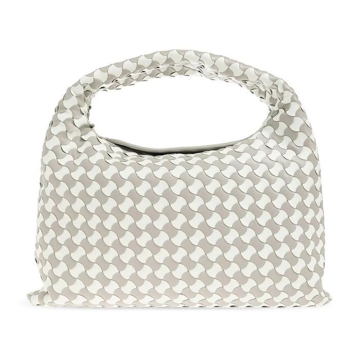 Bottega Veneta Grey Leather Hop Small Tote Bag