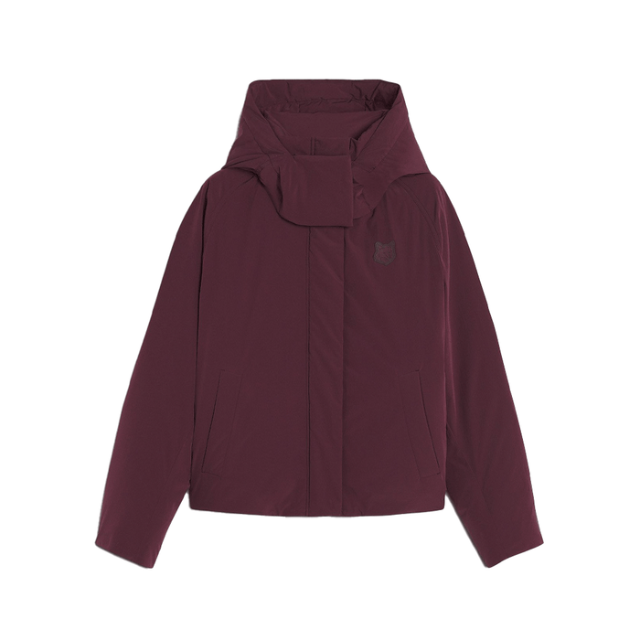 Maison Kitsune Fox Head Puffer Jacket Women’s Down Coat Navy NW02202 WQ4031 P594