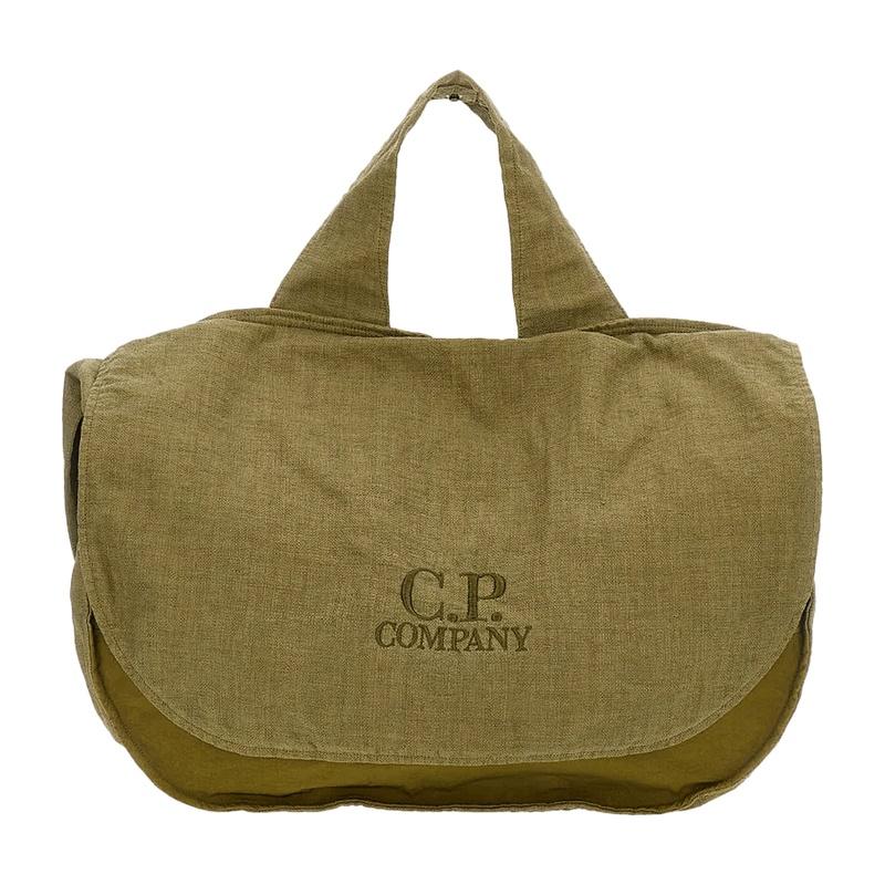 CP Company Raffia R Shoulder Bag Crossbody Bag Green