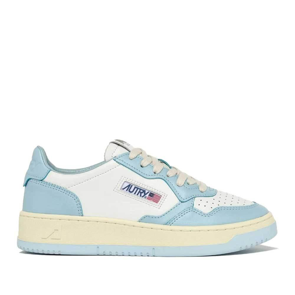 AUTRY Medalist Low Leather Sneakers Women White/Beige