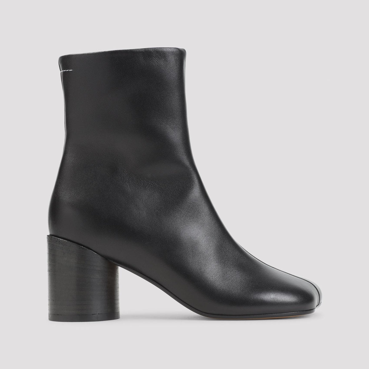 Maison Margiela Black Leather Ankle Boots