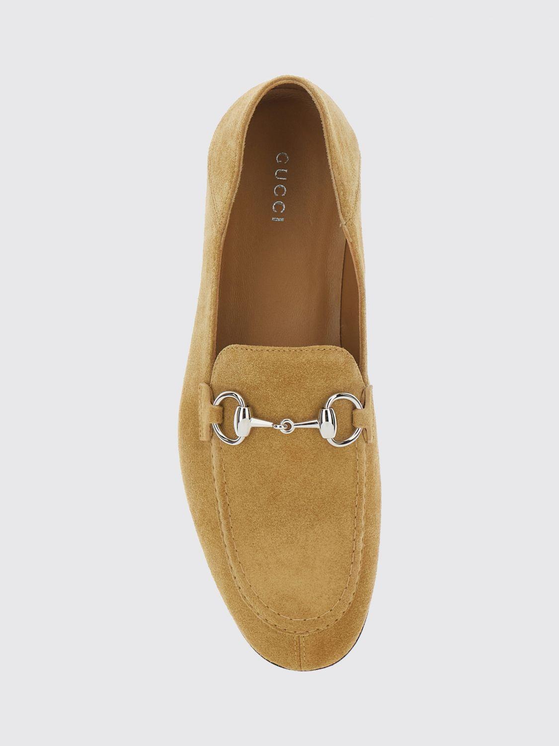GUCCI Leather Loafer Women’s Brown Classic Slip-On Shoes