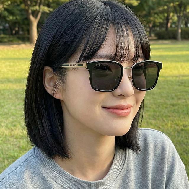 GUCCI Asian Fit Acetate Square Sunglasses Unisex GG0563SKN 003