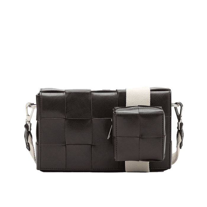 Bottega Veneta Intrecciato Leather Cassette Crossbody Bag for Men