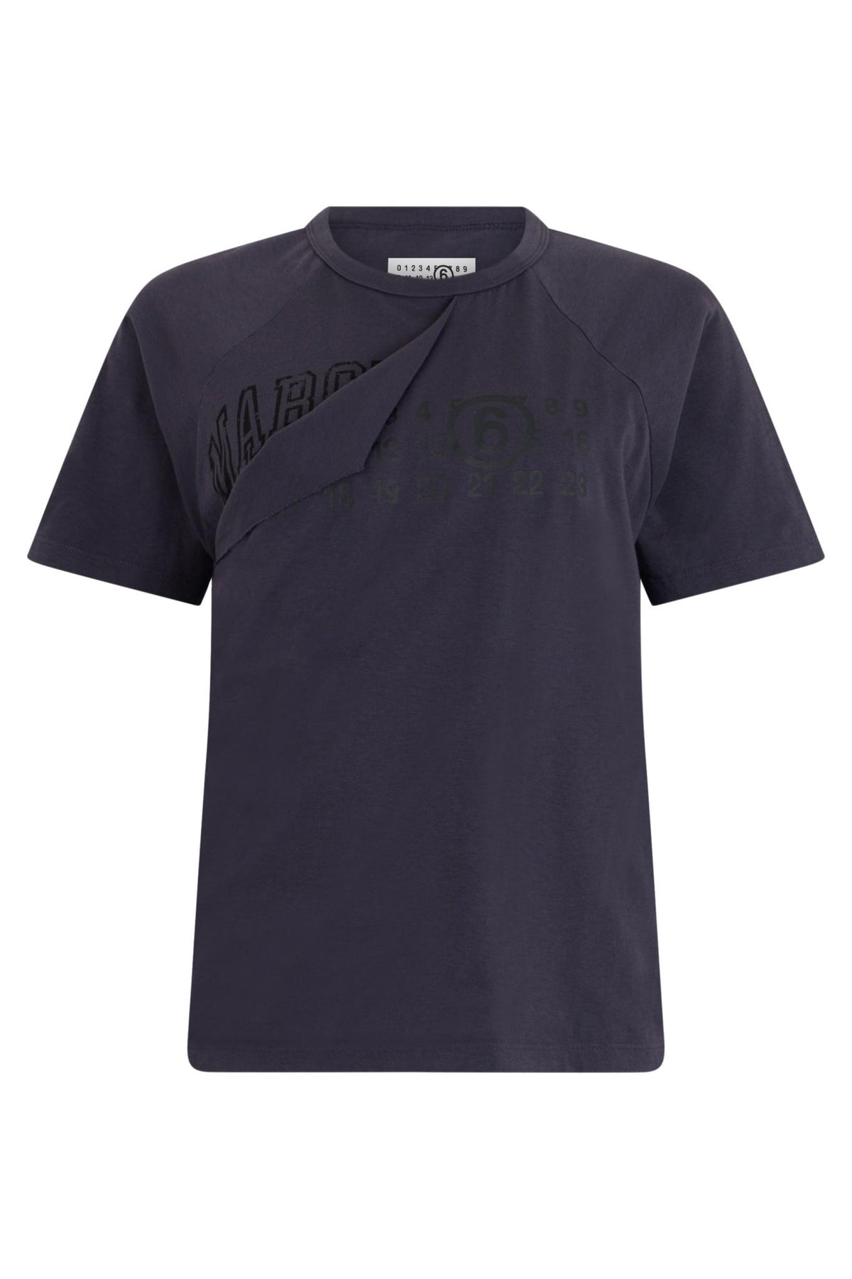 Maison Margiela Short Sleeve Cotton T-Shirt Brown Women’s