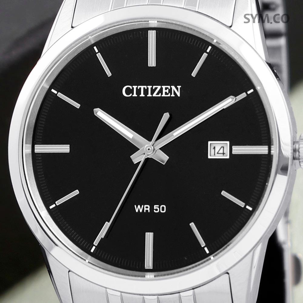 CITIZEN Classic Vintage Black Dial Analog Men's Metal Watch BI5000 52E