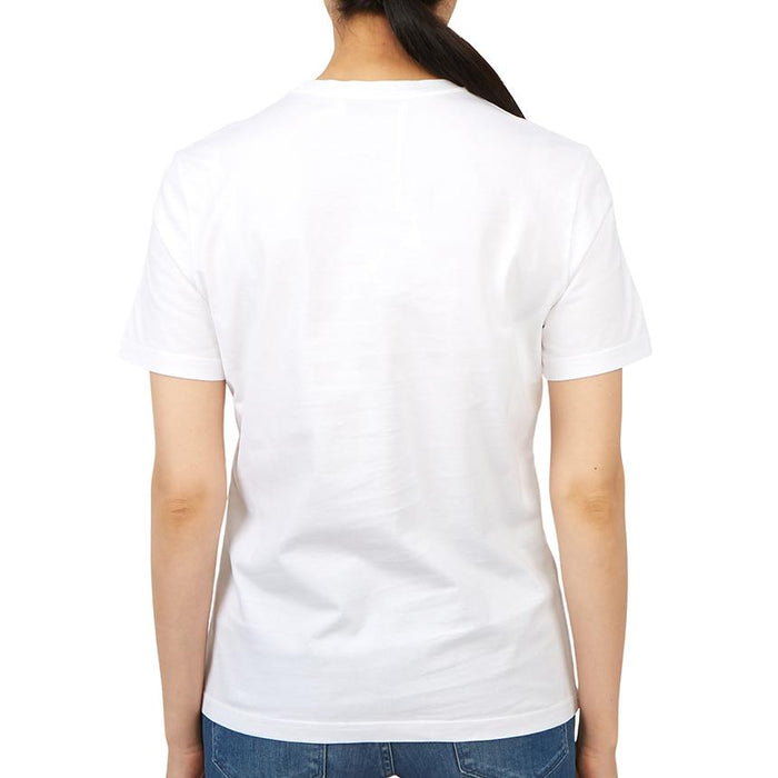 Tory Burch Short Sleeve T-Shirt White Cotton Top