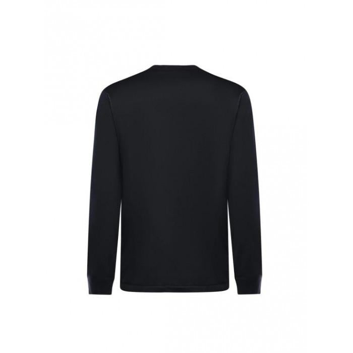 STONE ISLAND Men's Black Long Sleeve T-Shirt
