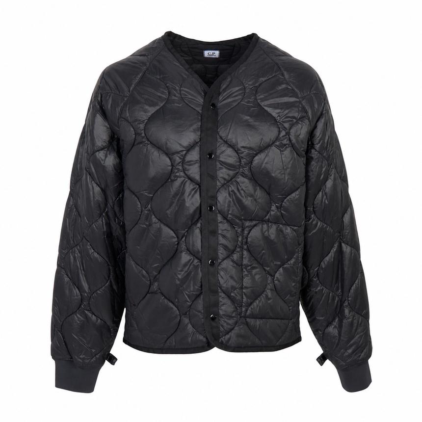 CP Company Men’s Hooded Puffer Jacket Black