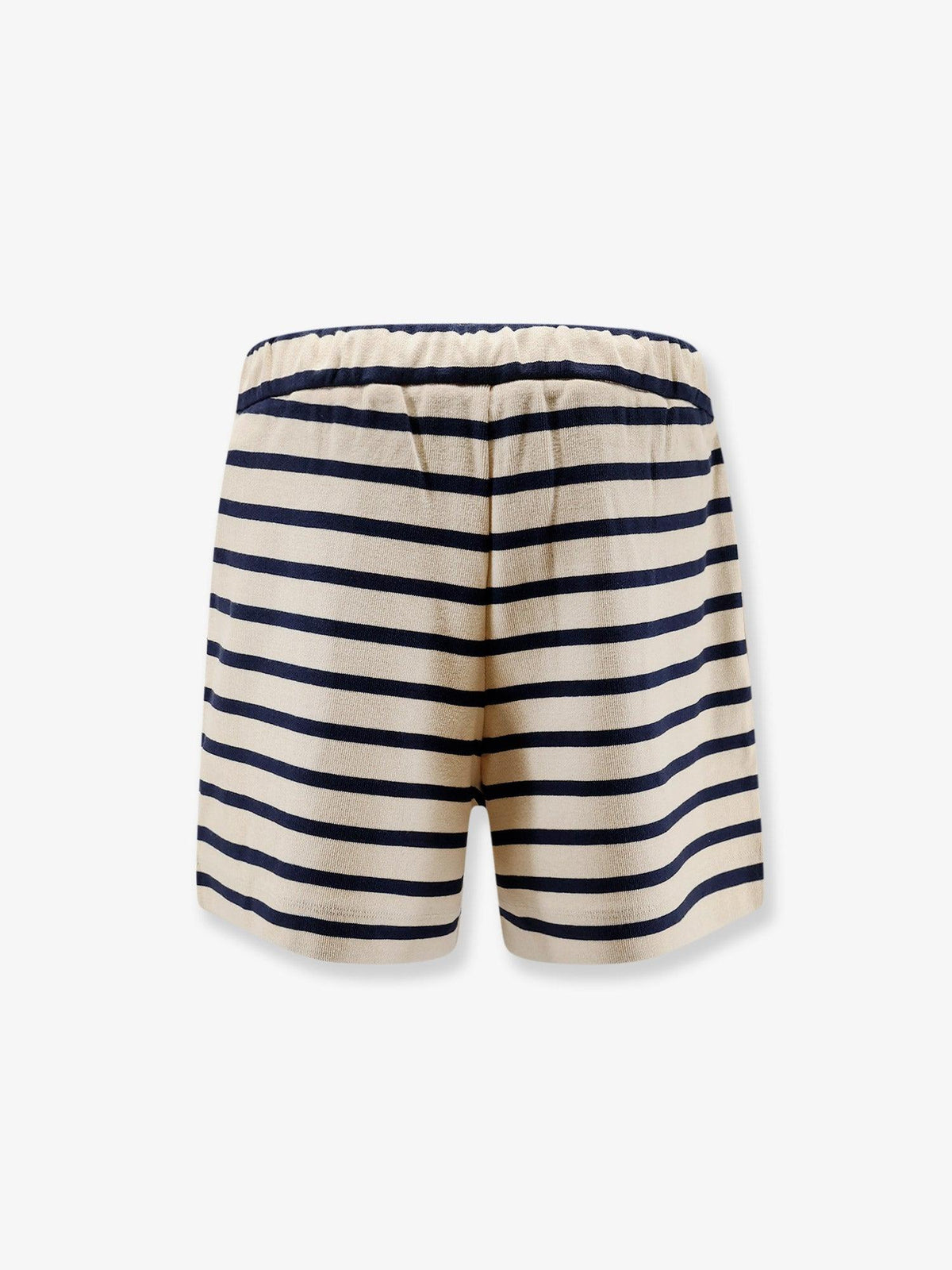 Moncler Black Nylon Drawstring High-Rise Shorts