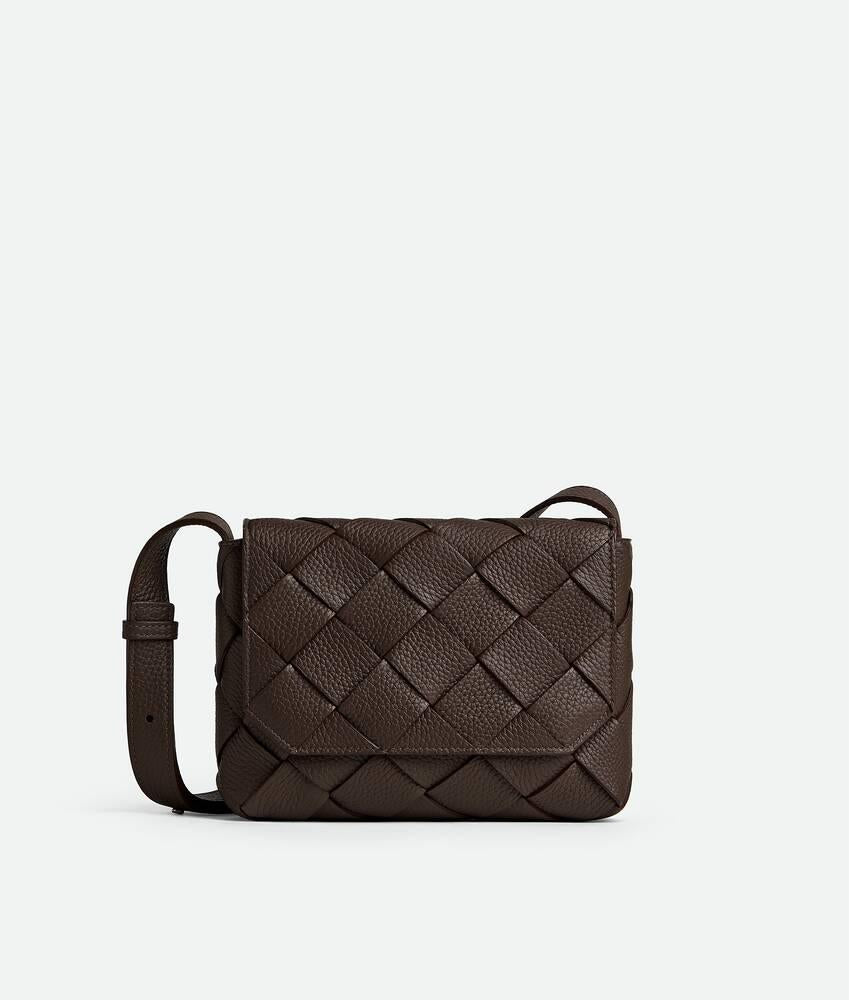 Bottega Veneta Intrecciato Diago Old Wood Crossbody Bag