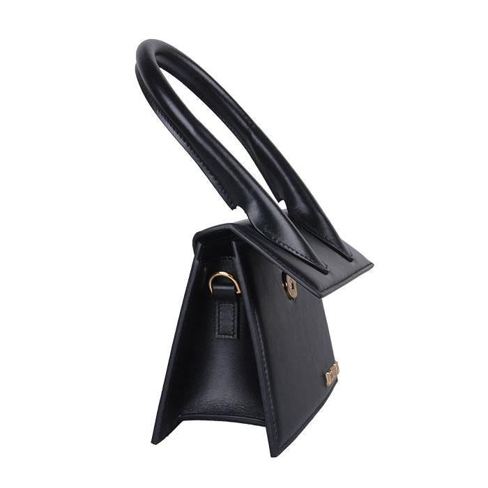 JACQUEMUS Medium Le Chiquito Shoulder Bag Black