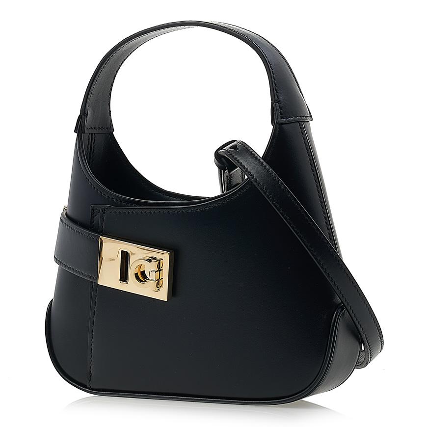 Ferragamo Women’s Leather Crossbody Bag 21 5943 NERO 0769137 2