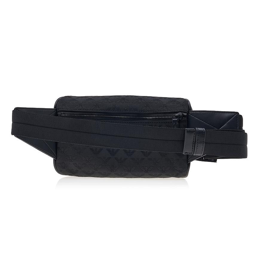 Emporio Armani Men’s Jacquard Belt Bag Crossbody