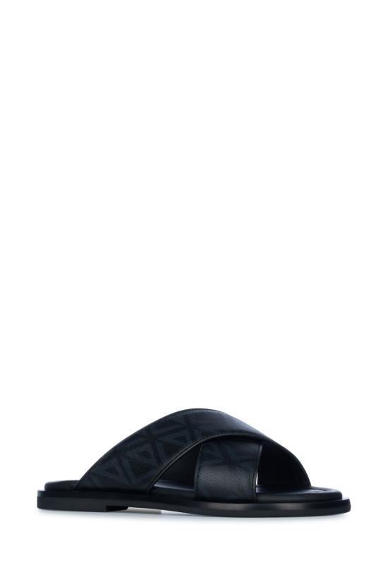 DIOR Black Mule Slippers Sandals 3SA134ZPP900