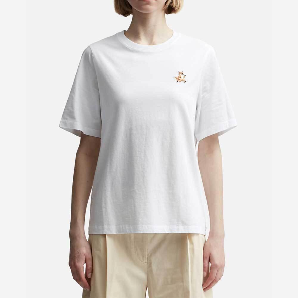 Maison Kitsune Women's Speedy Fox Comfort Short Sleeve T-Shirt