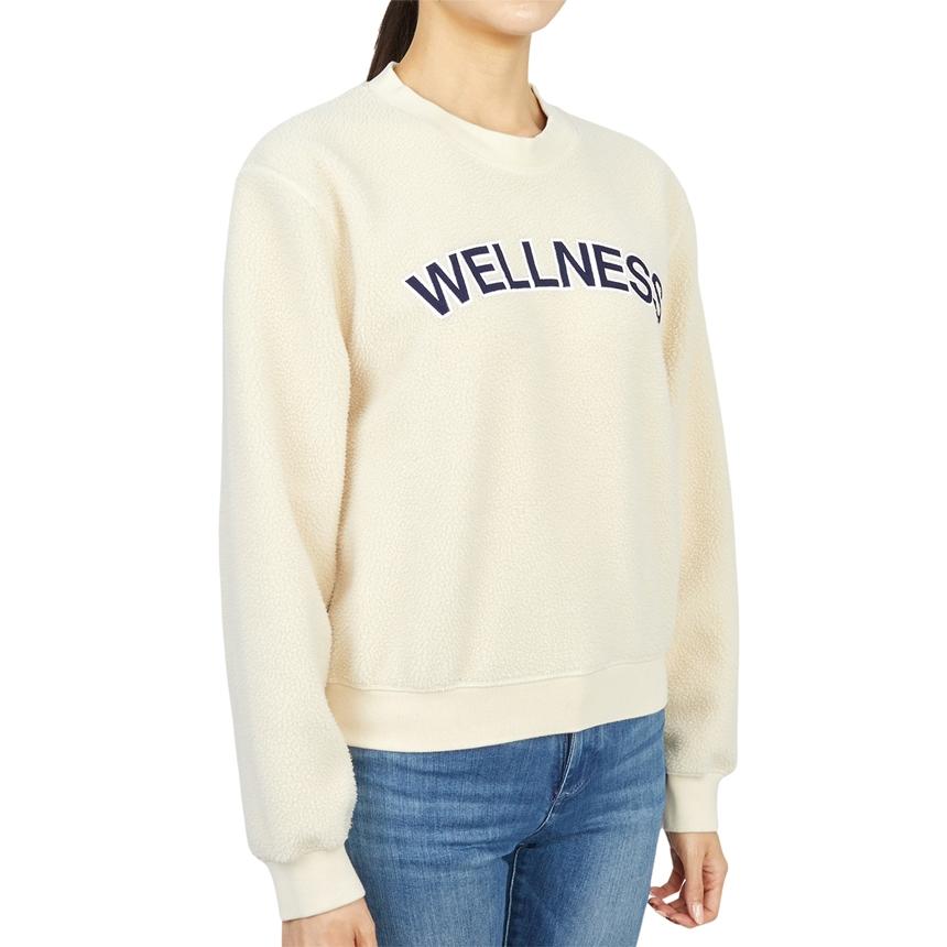 SPORTY&RICH Women’s Crewneck Sweatshirt Cream