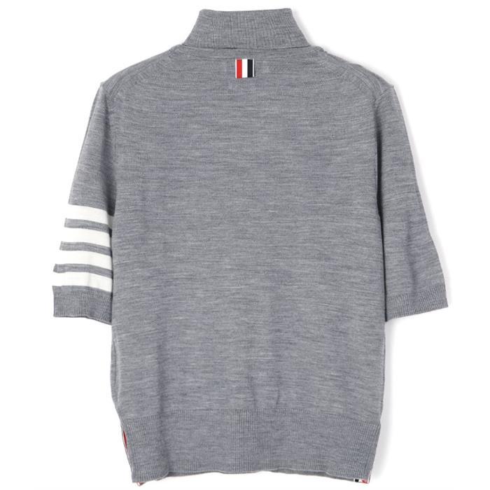 THOM BROWNE Short Sleeve Turtleneck T-Shirt FKA434A