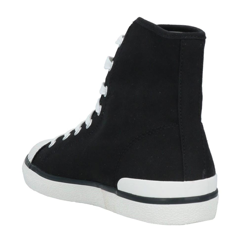 Isabel Marant Black Leather High-Top Sneakers
