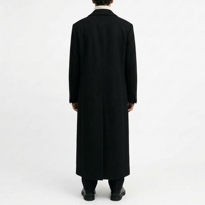 OUR LEGACY Black Dolphin Coat Men M4201DB