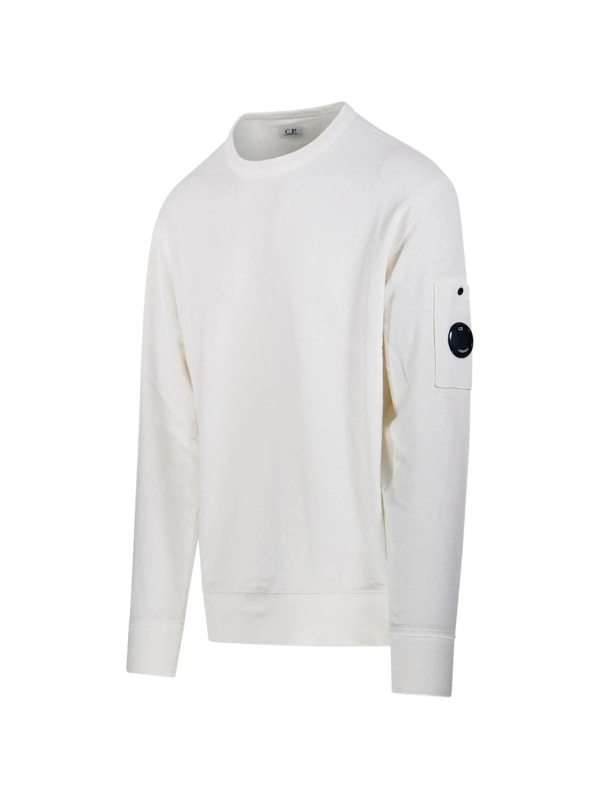 CP Company Cotton Logo Sweatshirt Men’s Pullover Navy