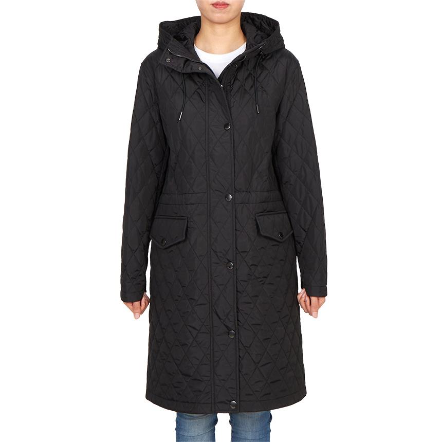BURBERRY Hilgate Women’s Hooded Long Quilted Jacket 8110325