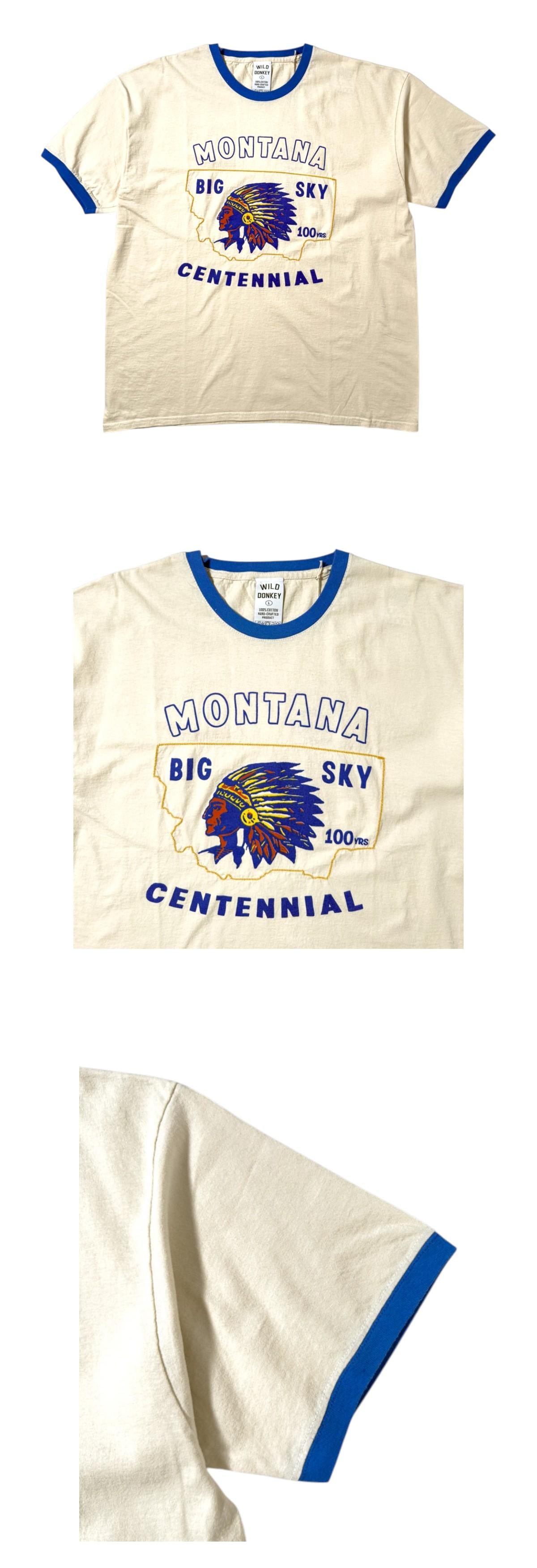 Wild Donkey Montana Big Sky Graphic Short Sleeve T-Shirt TEA