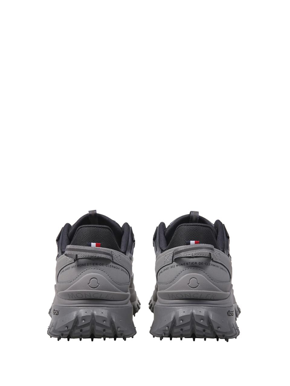 Moncler Leather Low Top Sneakers White Men