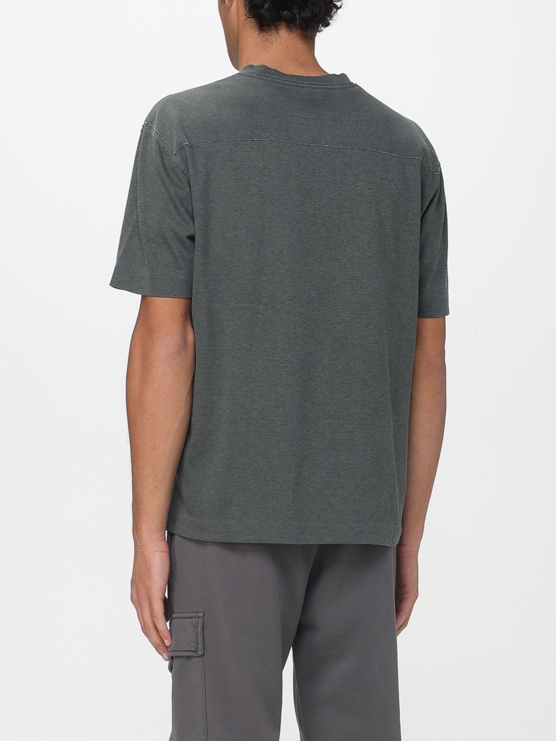 CP Company Short Sleeve Cotton T-Shirt Gray Men’s