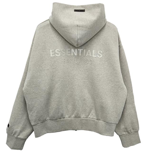 Fear of God Essentials Logo Hooded Zip Jacket Unisex 192 SP254782 F