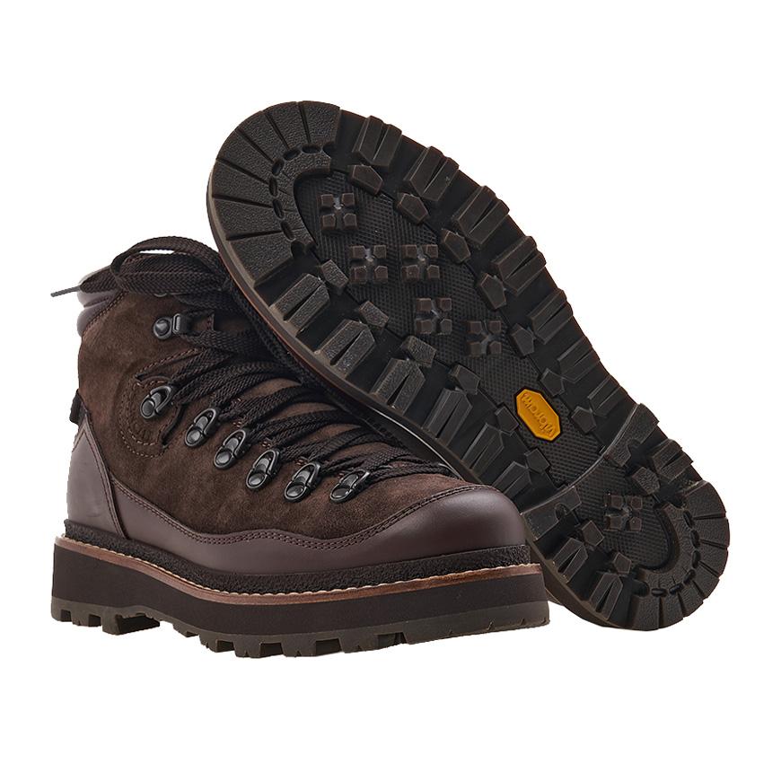 Moncler Peka Trek Leather Hiking Boots for Men 4G00070 M4337 258