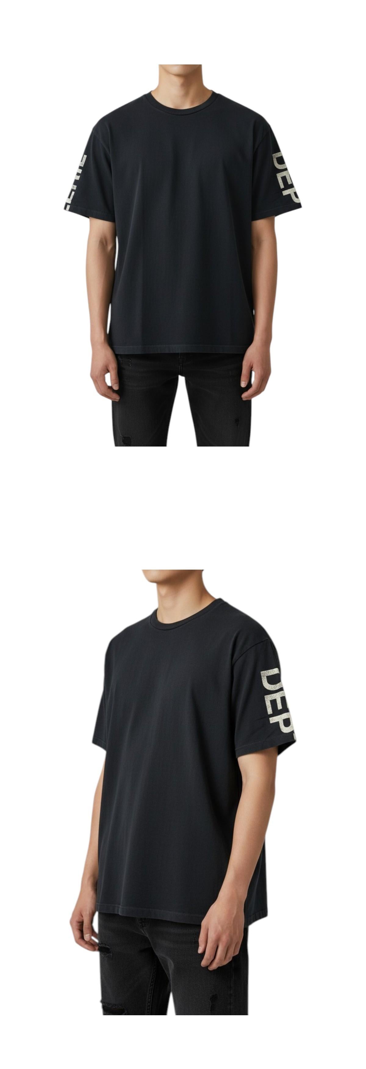 GALLERY DEPT. French Collector Short Sleeve T-Shirt Black Unisex