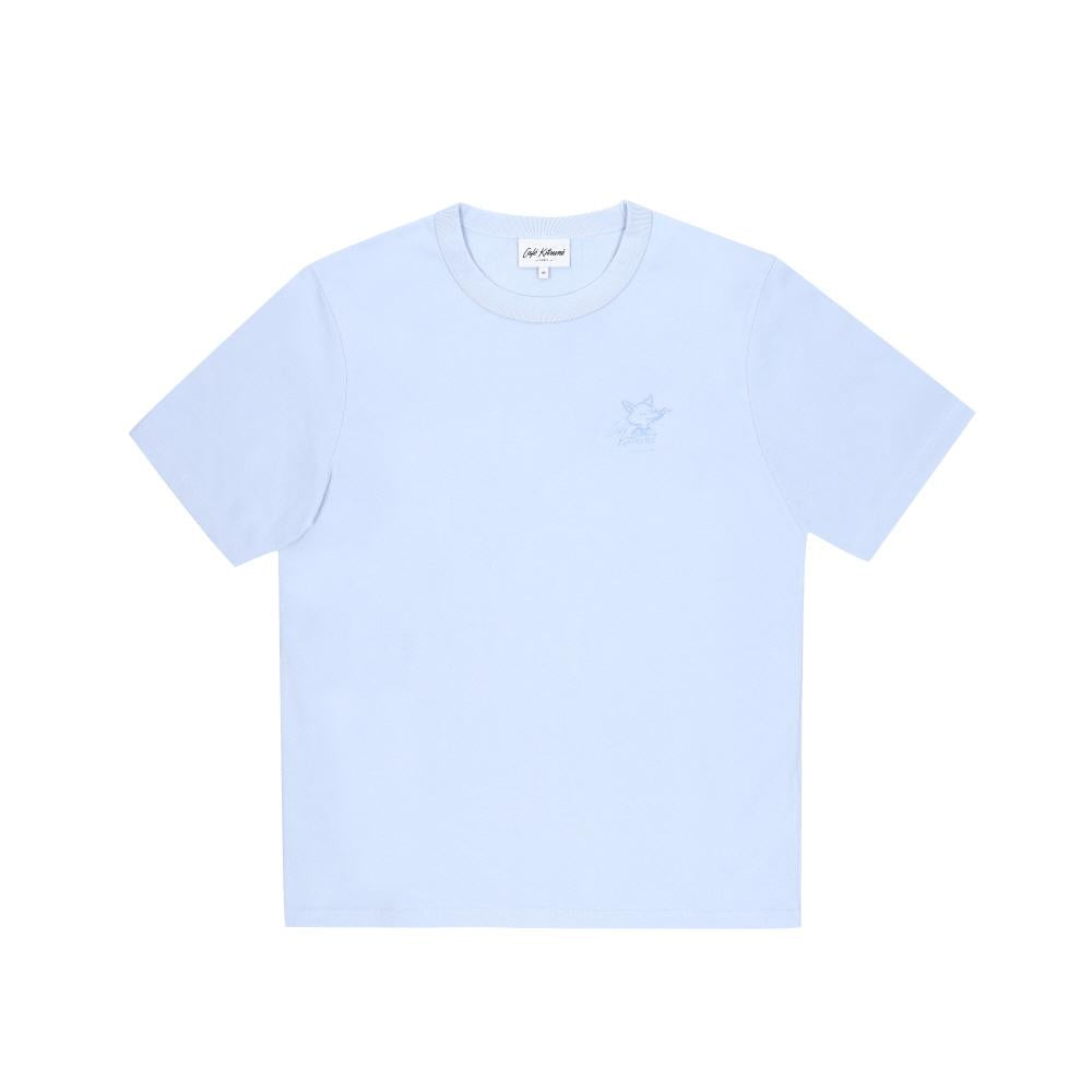 Maison Kitsune Cafe Kitsune Barista Fox Graphic Short Sleeve QU01101 KJ7013 0472