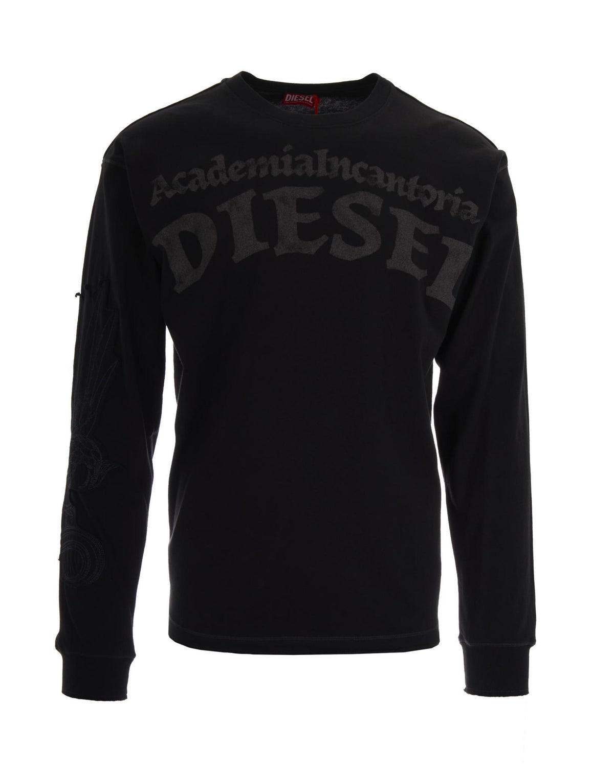 DIESEL Black Long Sleeve Button-Up Shirt for Men
