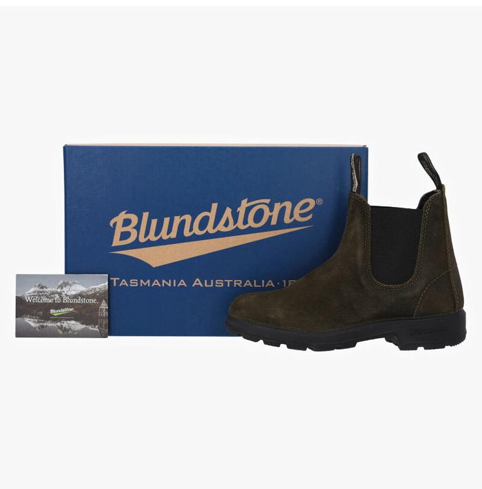 Blundstone Original Unisex Leather Zip Buckle Boots 1615