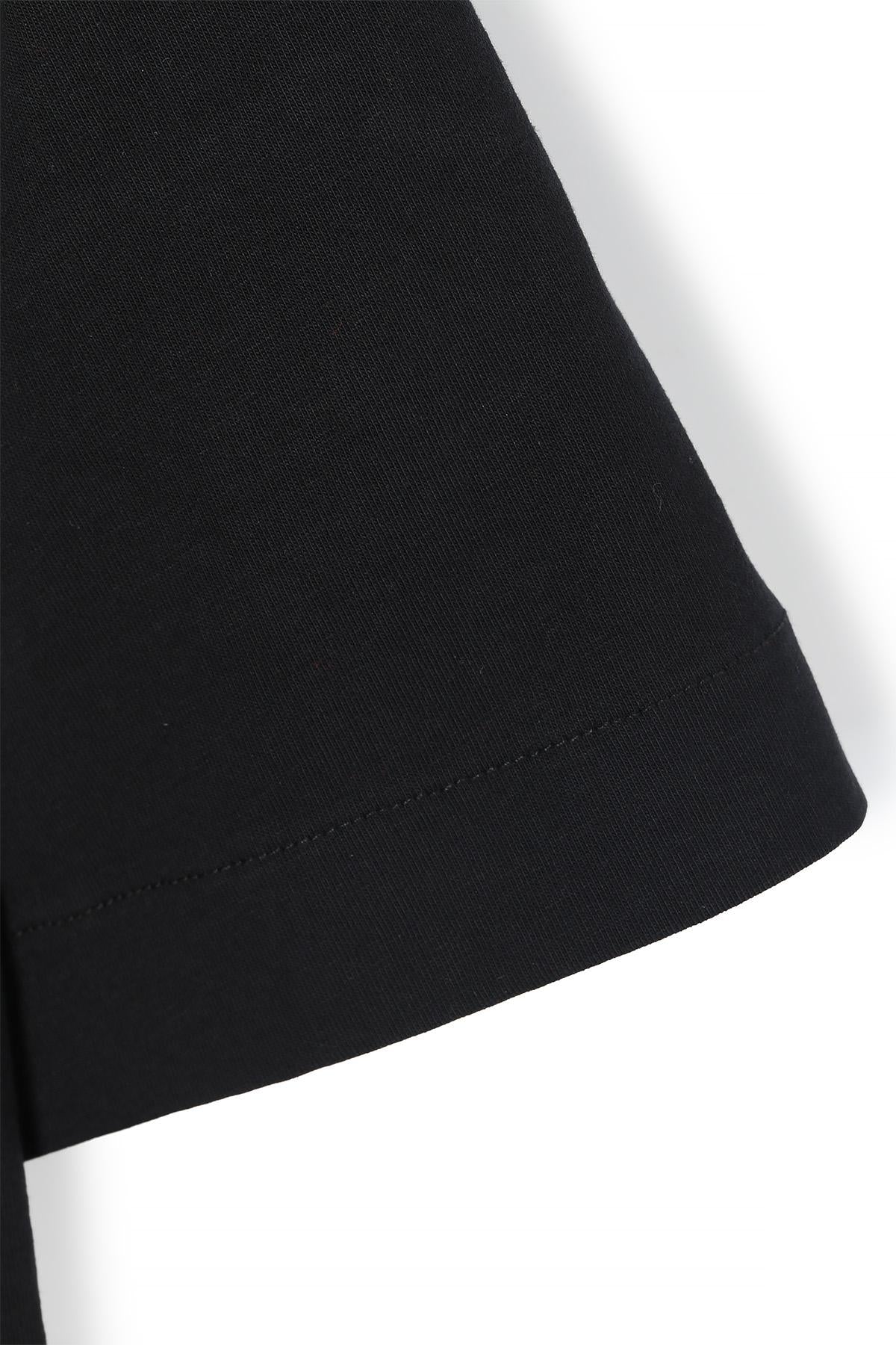 OFF WHITE Black BANKNOTE ARROW Short Sleeve T-Shirt OMAA120S25JER00C1058