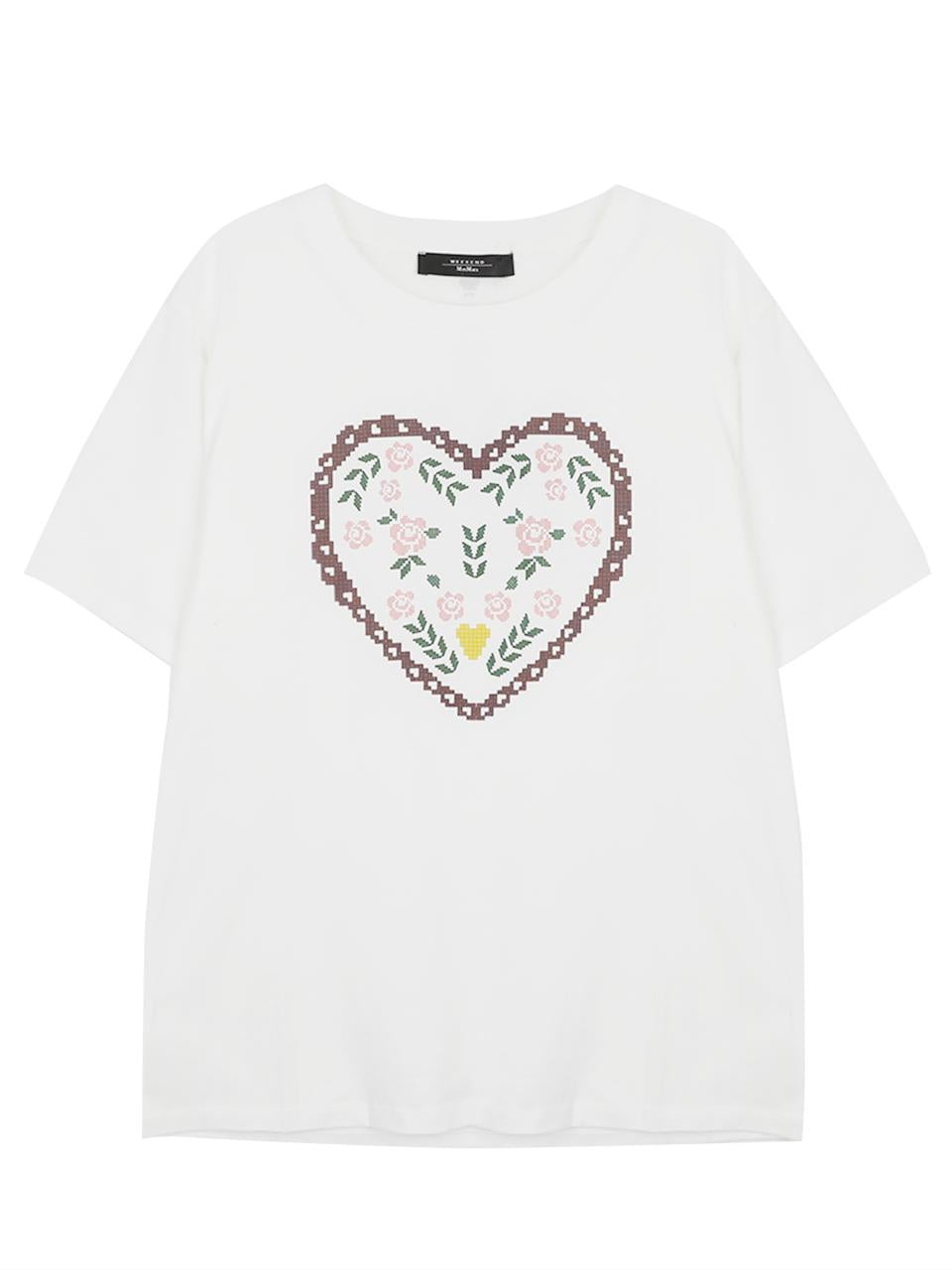 Max Mara Weekend Tenue Cotton T-Shirt WKDTENUE 001