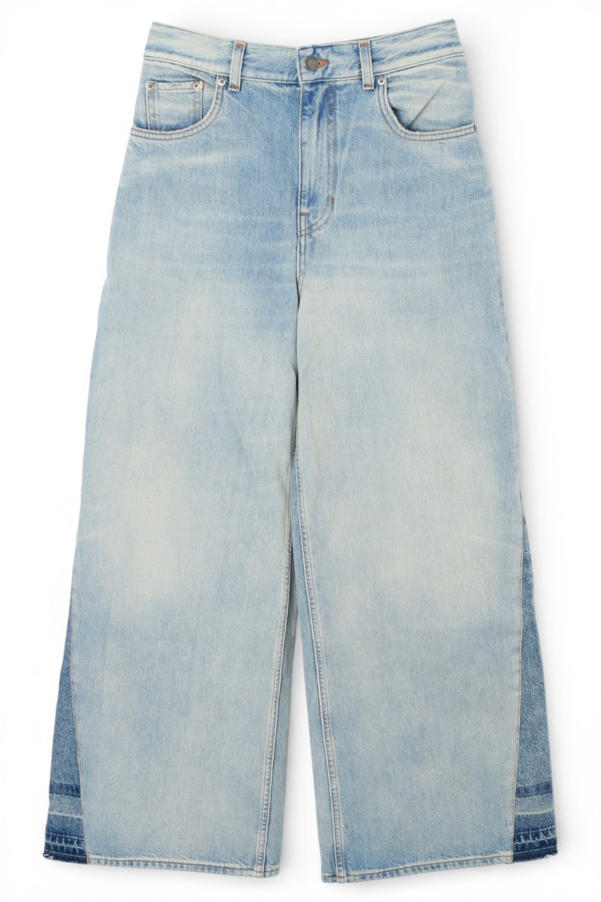 Chloe Wide Leg Denim Jeans CH24WDP0215149V