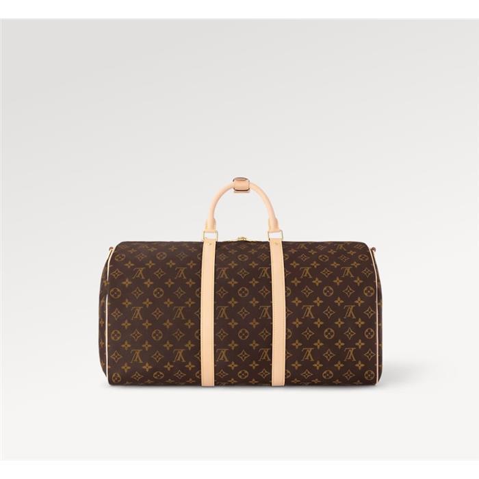Louis Vuitton Keepall Bandouliere 50 Monogram Canvas Travel Shoulder Bag
