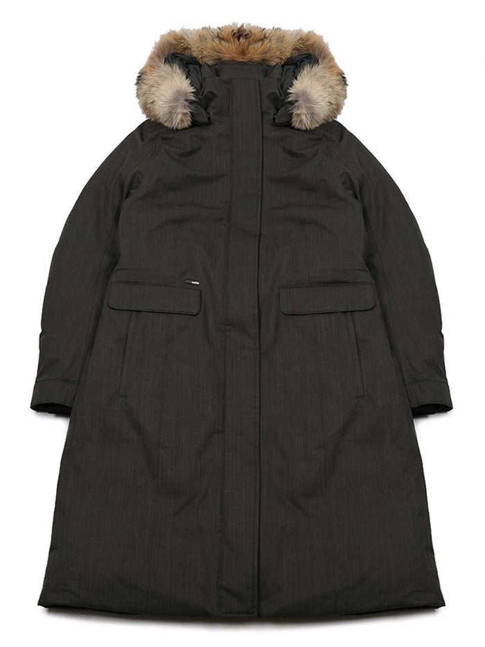 Nobis Zenith Steel Grey Parka Women’s Down Jacket
