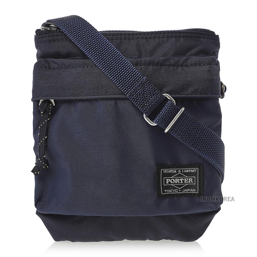 PORTER Force Shoulder Pouch Bag Unisex Black Crossbody