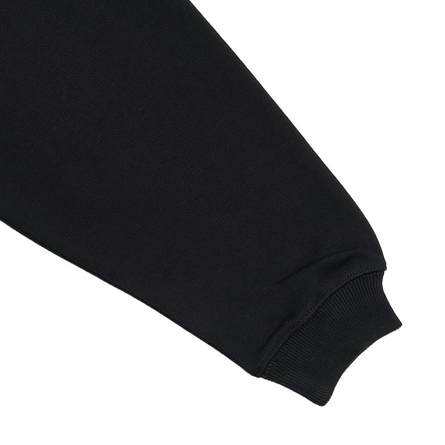 KENZO Women’s Logo Print Sweatshirt Black Cotton