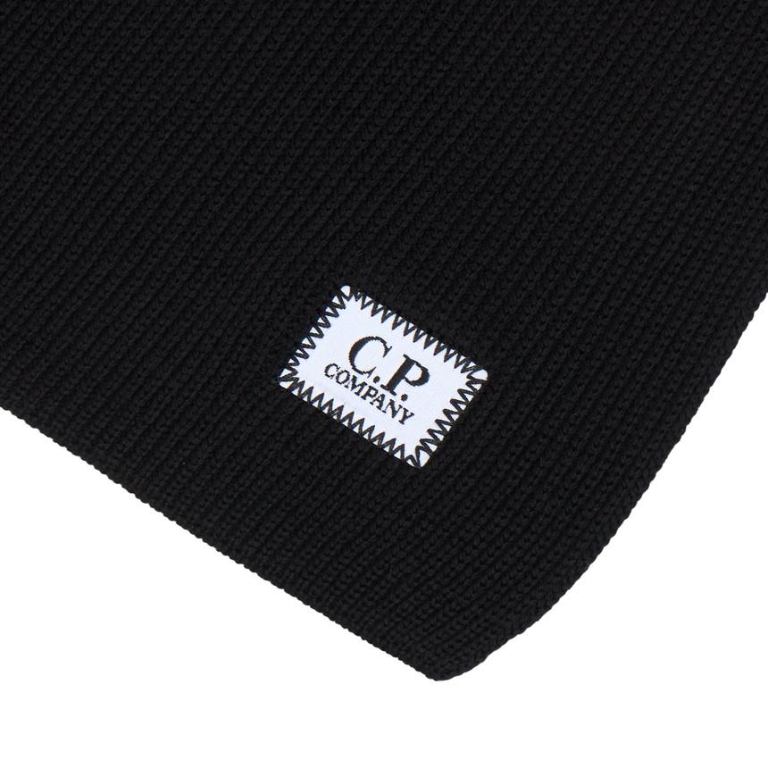 CP Company Men’s Wool Scarf Black