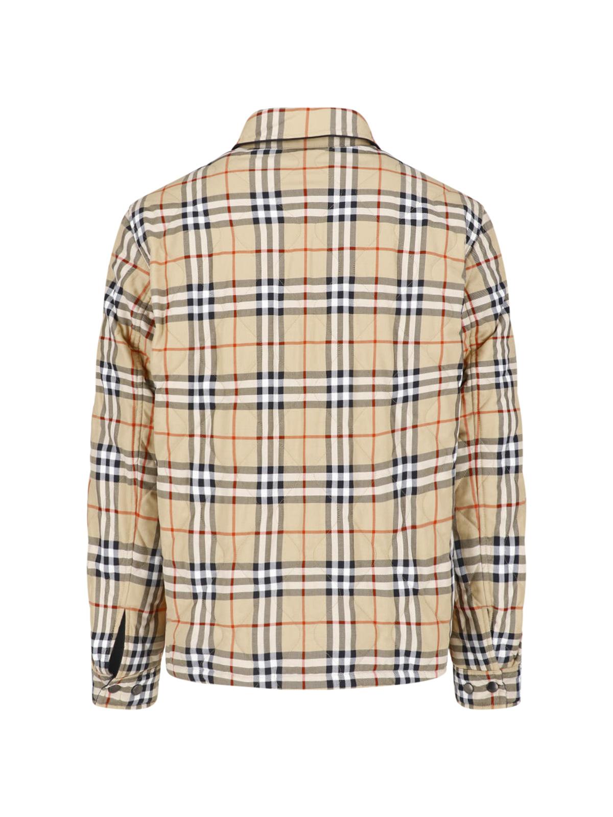BURBERRY Black Down Puffer Jacket for Men