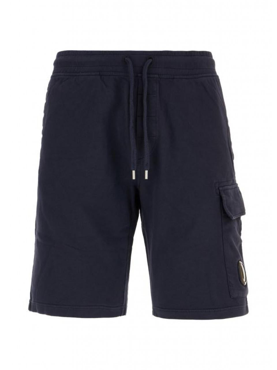 CP Company Light Fleece Cargo Lens Sweat Shorts Men's