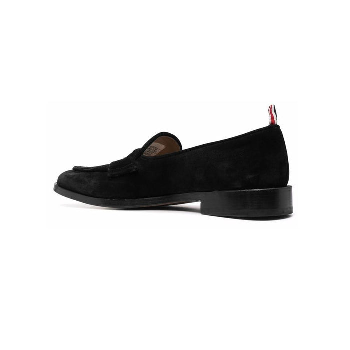 THOM BROWNE Varsity Penny Suede Loafers MFL087A 03050 001