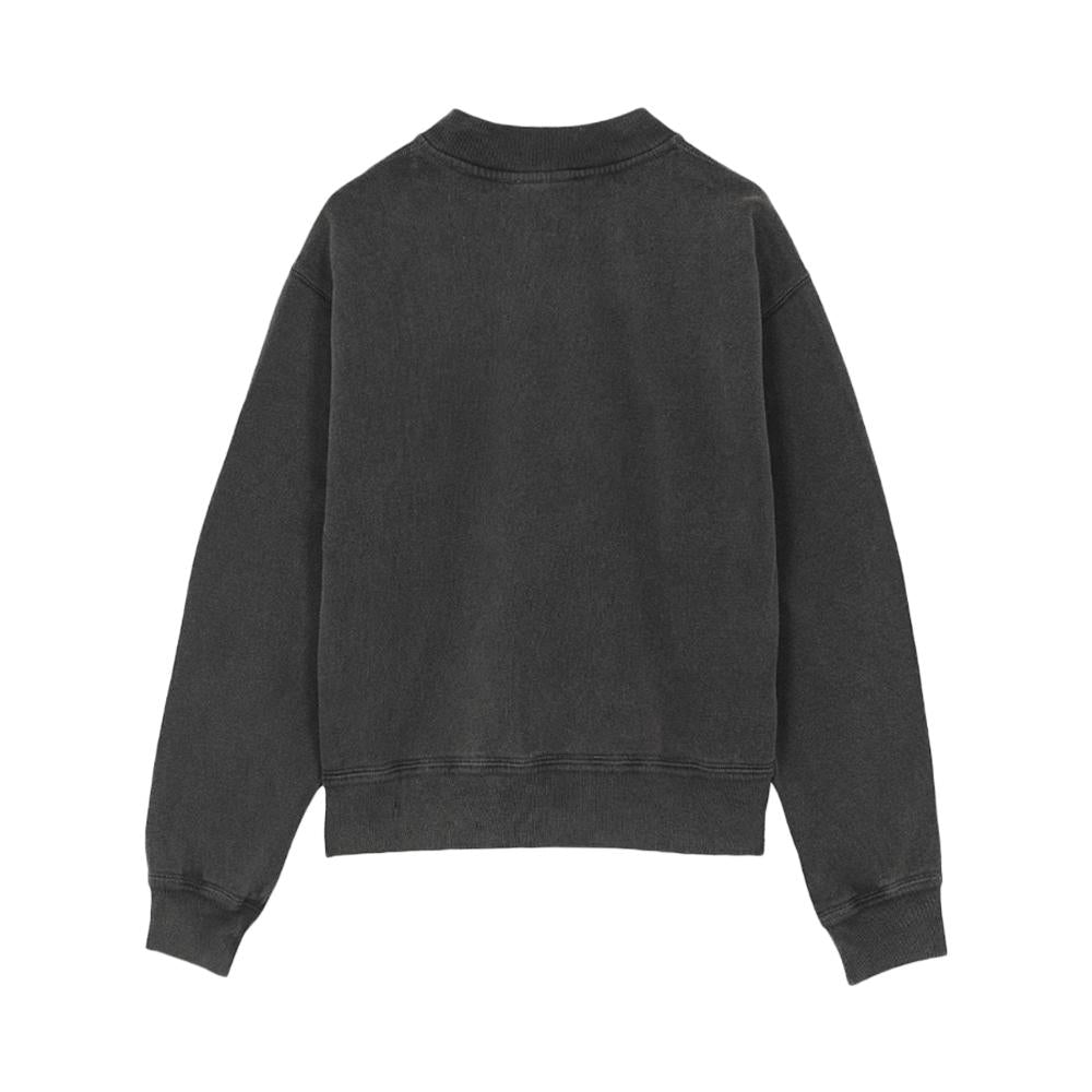 Isabel Marant SIMONY Henley Sweatshirt Fade Black SW0185FA D1M06E 02FK