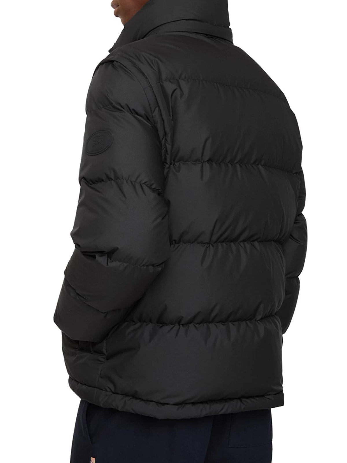 BURBERRY Black Down Puffer Jacket for Men