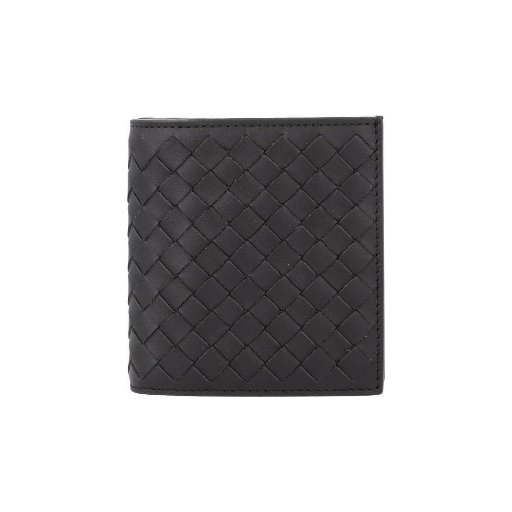 Bottega Veneta Intrecciato Leather Bifold Wallet Brown Men’s
