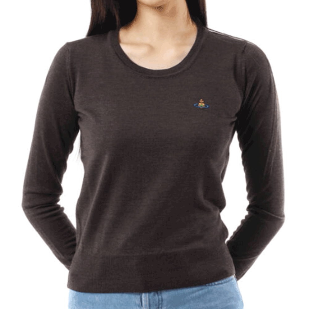 Vivienne Westwood Bea Jumper Women’s Round Neck Knit Sweate 11803002S Y0006 D401